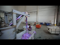 حبل تحميل نموذج غسالة 80m / min النسيج الخيط النسيج